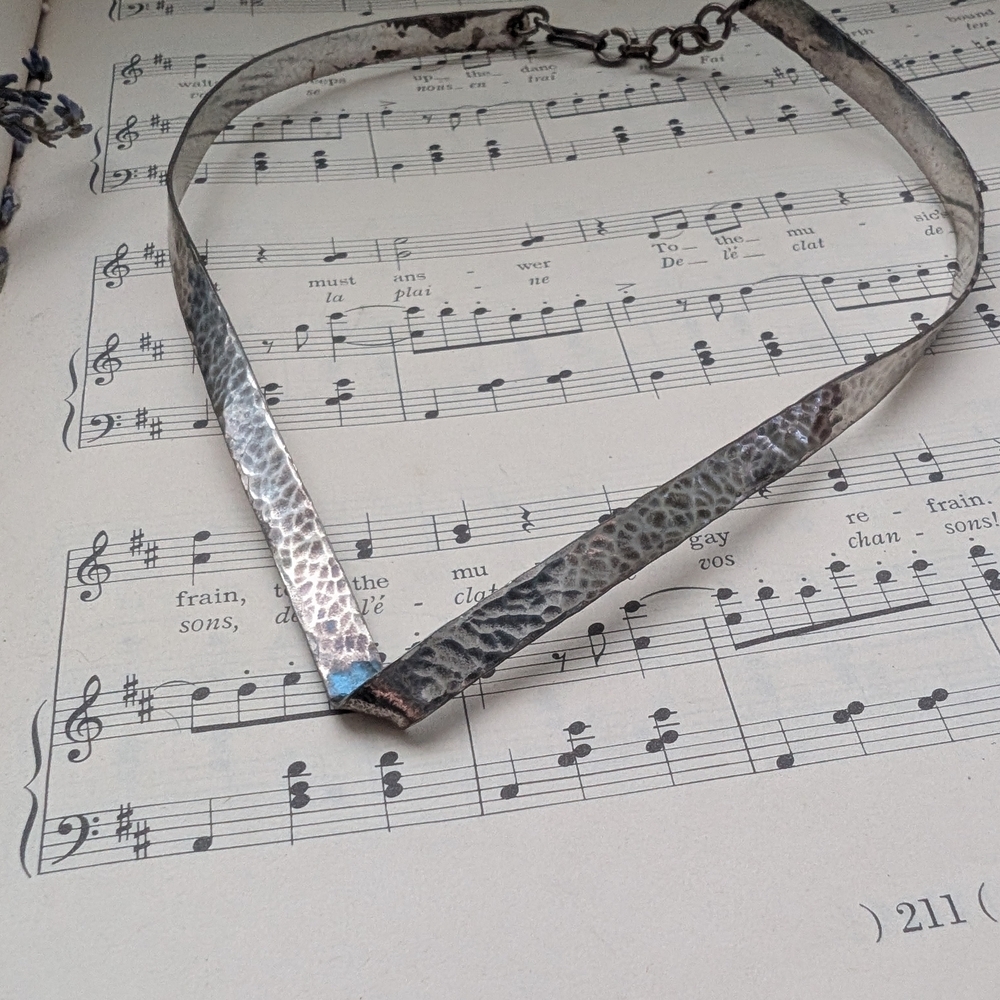 Vintage Silvertone Women's Necklace - Picture 5 of 8